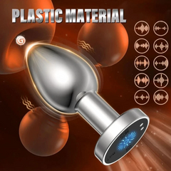 Wireless Remote Vibrating Anal Plug
