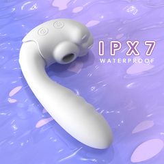 Sucking Vibrator Detachable Clit Stimulator with Licking