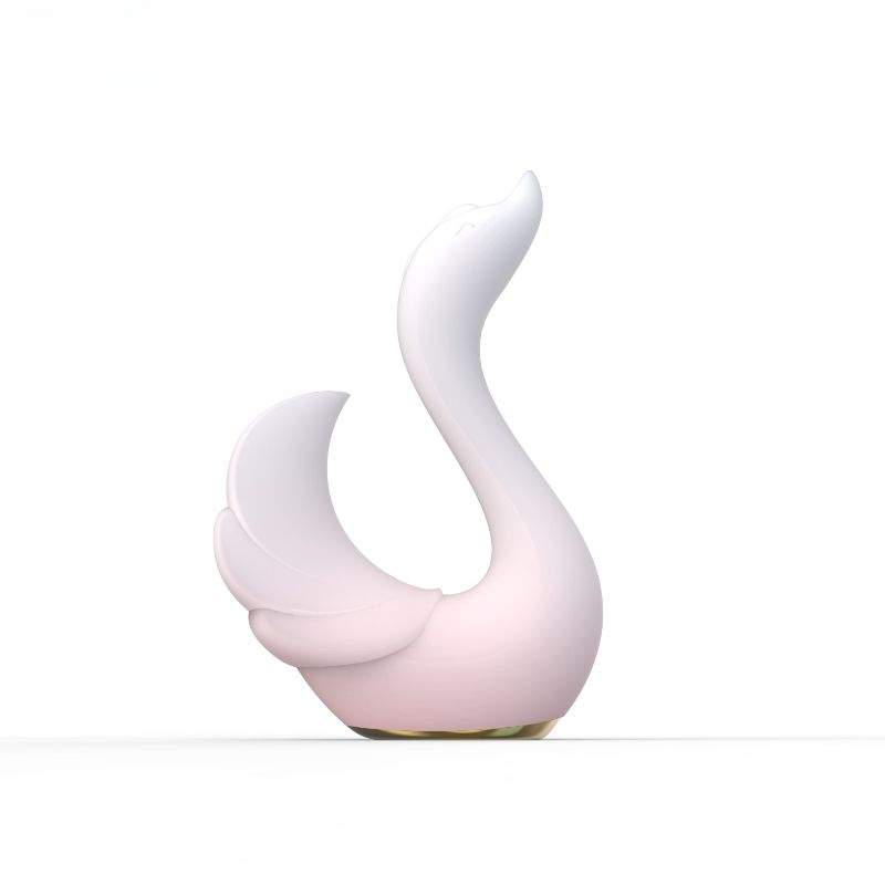Swan-Shaped Suction G-Spot Vibrator