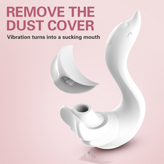 Swan-Shaped Suction G-Spot Vibrator