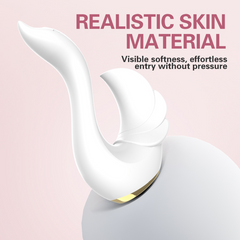 Swan-Shaped Suction G-Spot Vibrator