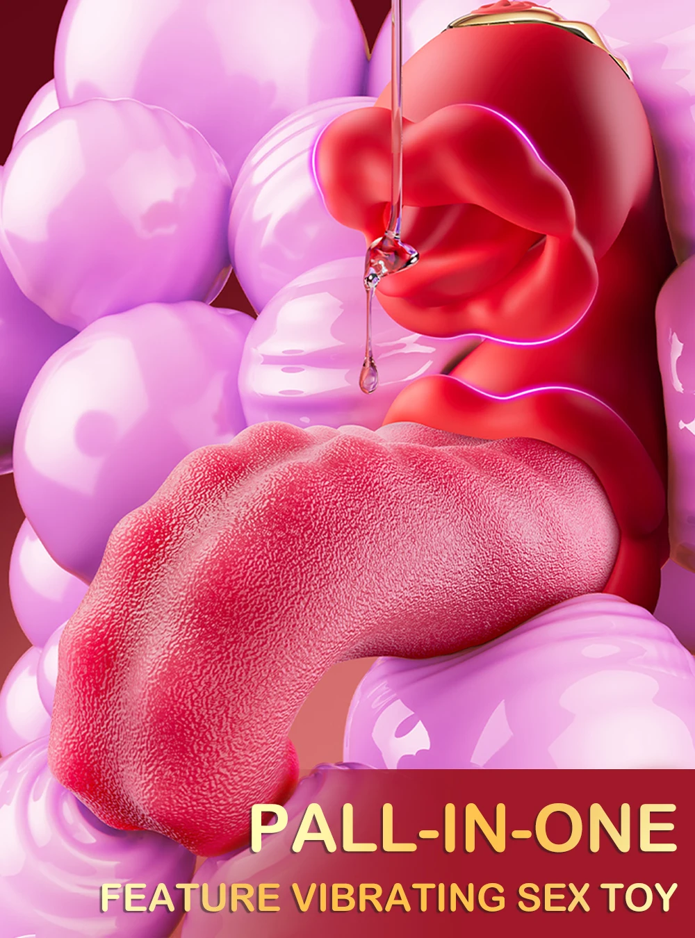 Vibrator Adult Sex Toys for Women Female Masturbation Tools Mouth Tongue