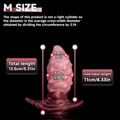 Irregular Anal Plug for male and female Masturbation