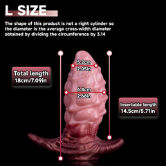 Irregular Anal Plug for male and female Masturbation