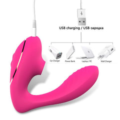 10 Mode Clitoris Sucker Vibrator