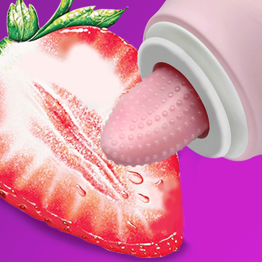 Nipple Sucker Tongue Clitoris Breast Vibrator