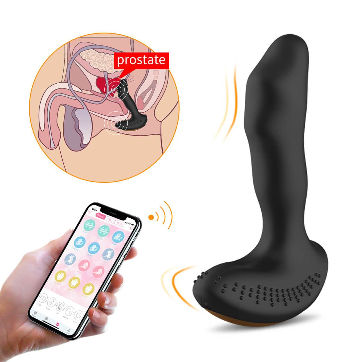 Bluetooth APP Remote Control Prostate Massage