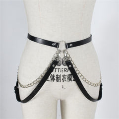 Body Belts Garters Waist Belts Bondage Punk Chain