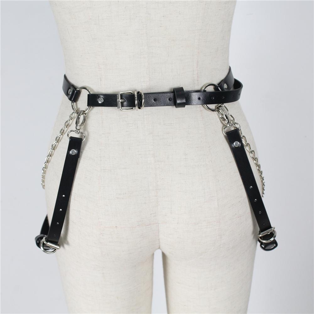 Body Belts Garters Waist Belts Bondage Punk Chain