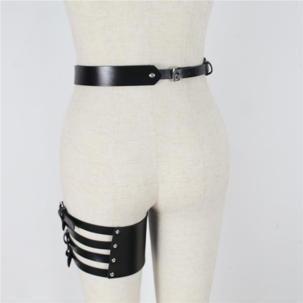 Body Garter Belts Stocking Leg Bondage