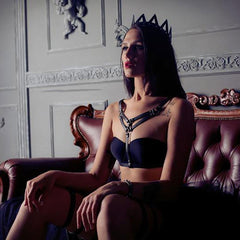 Bondage Chest Pastel Goth Body Strap