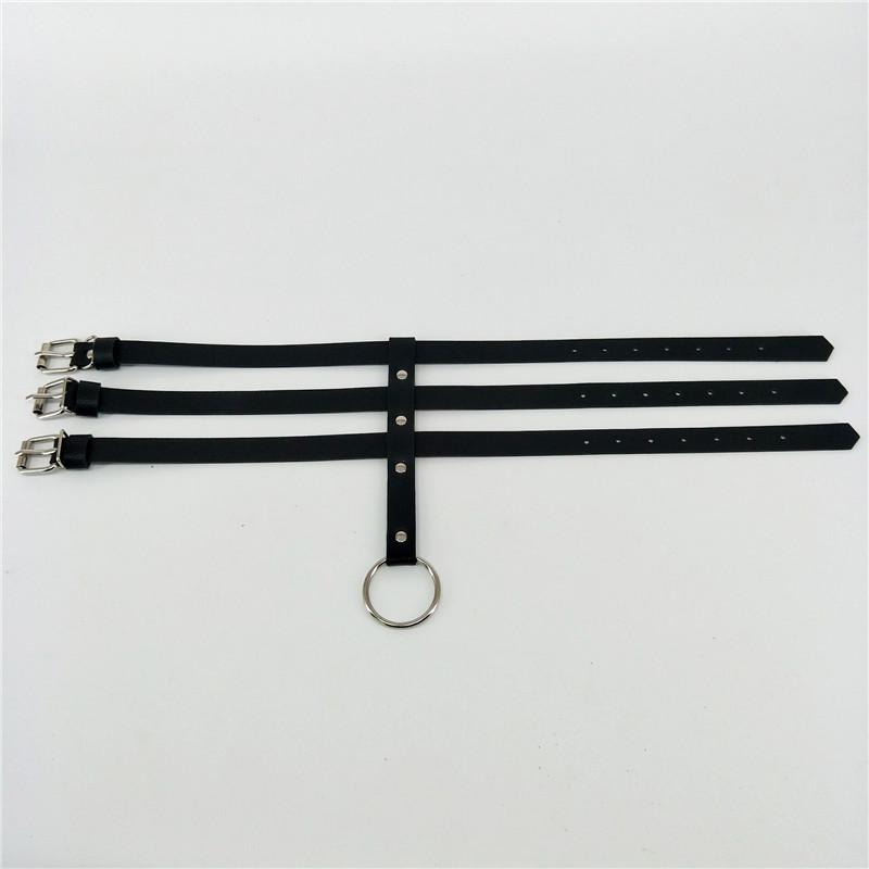 Choker Harness Collar Bondage Leather Belts