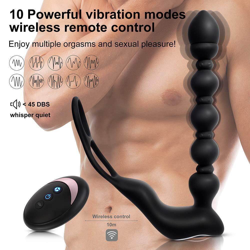 Cock Ring Wearing Anal Plug Gadgetlly Cock Ring Wearing Anal Plug Gadgetlly