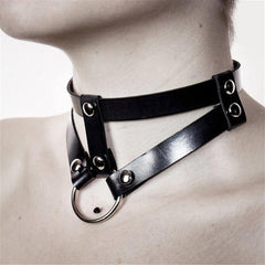 Collar Choke Sexy Bondage Neck Strap