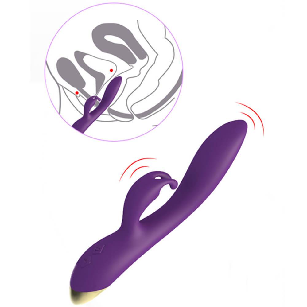 Dual Vibration Rabbit vibrator G-Spot Vibrators Gadgetlly Dual Vibration Rabbit vibrator G-Spot Vibrators Gadgetlly