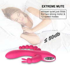 Extra Large Rabbit Vibrators 3 IN 1