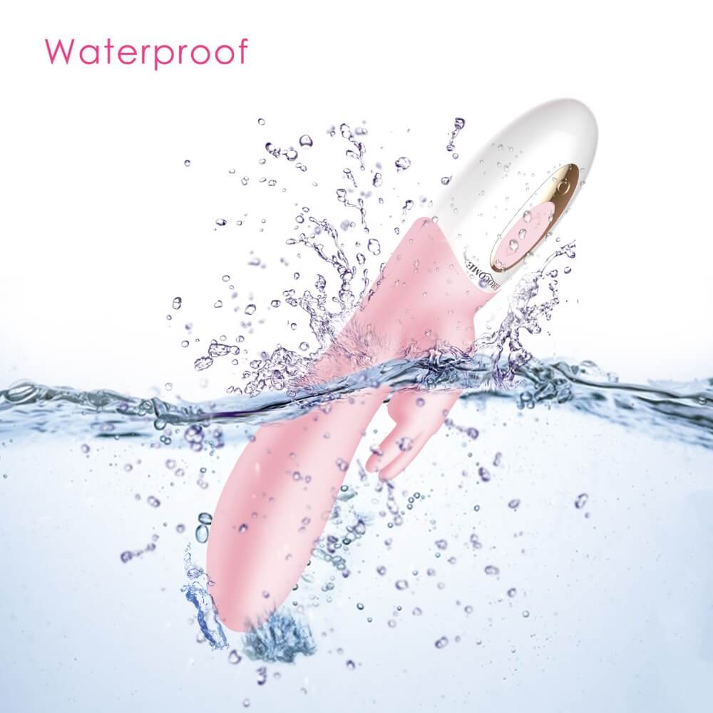 Dual Vibration Waterproof Female Vagina Clitoris Massager