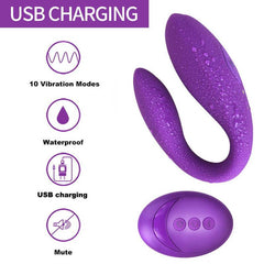 G-Spot U Shape Stimulator Dildo Vibrators