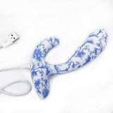 Gadgetlly Blue and White Porcelain Anus Toys