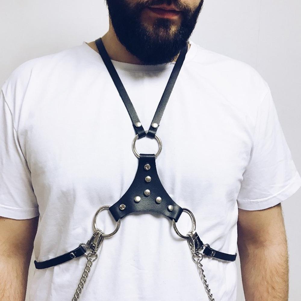 Garter Shoulder Belt For Men Chest Bondage