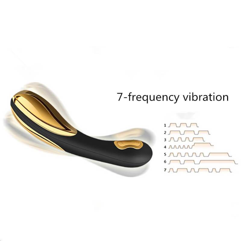 Heating 24K Gold G-spot Stimulation Vibrator