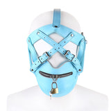Leather Harness Head Harness PU Mask