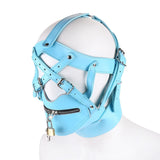 Leather Harness Head Harness PU Mask