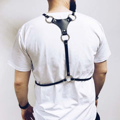 Men Harness Leather Belt Jartiyer