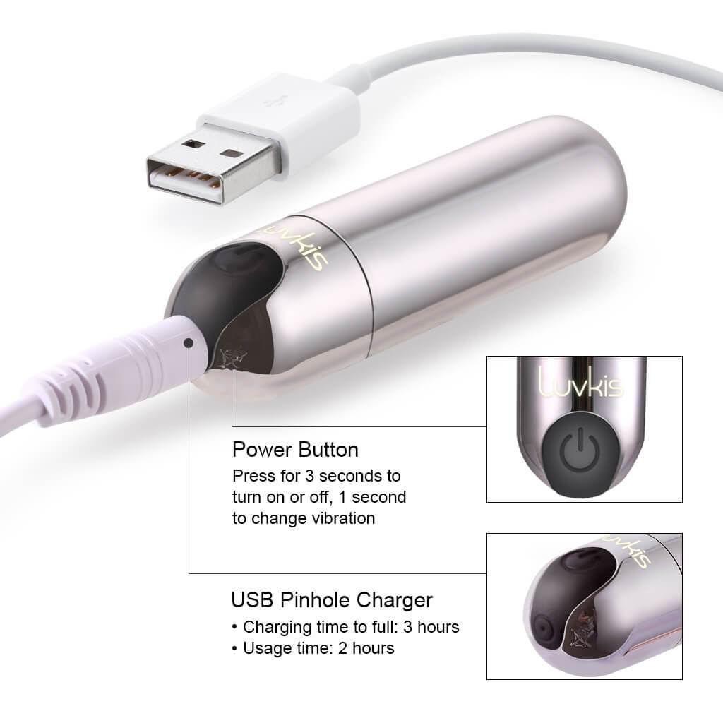 Mini Bullet Vibrator for Women Gadgetlly Mini Bullet Vibrator for Women Gadgetlly
