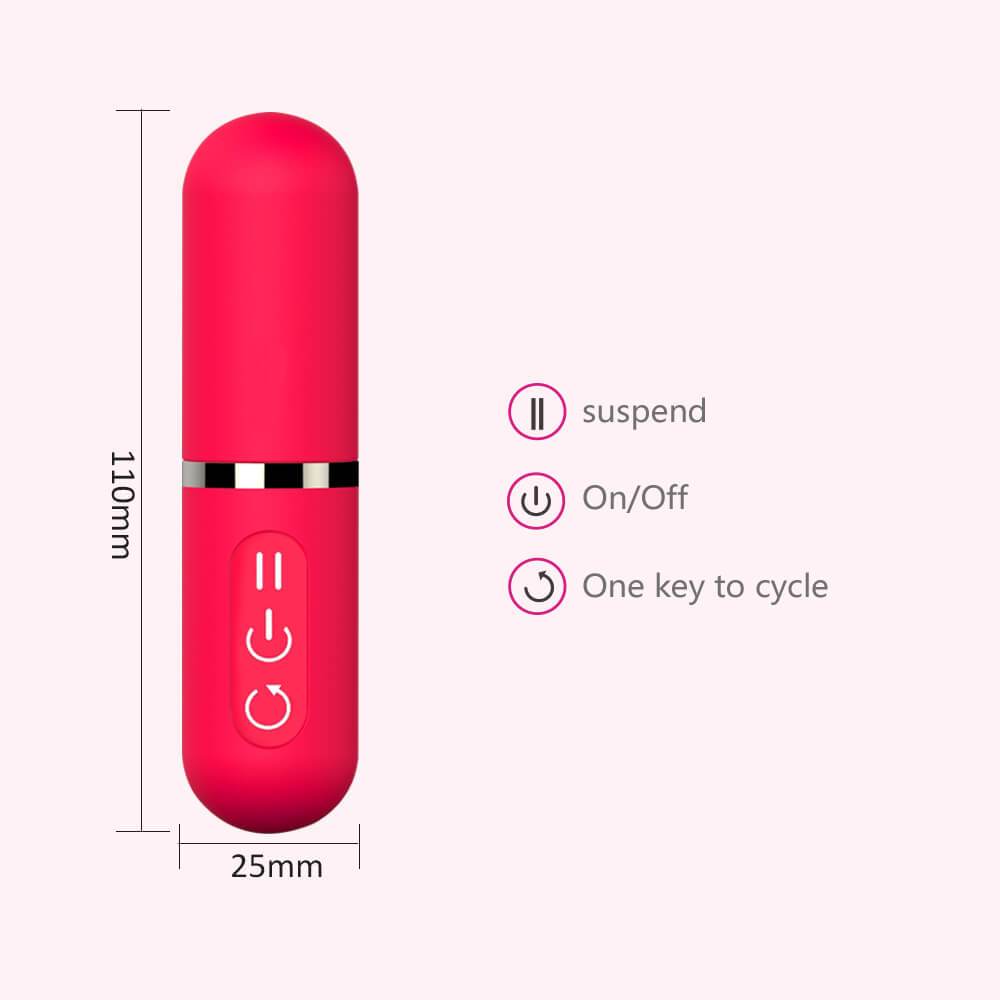 Mini Elctric Lipstick Secret Bullet Vibrator