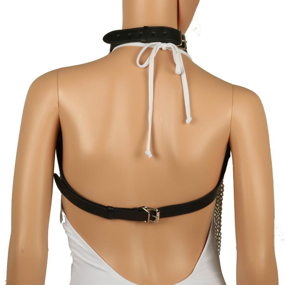 New Neck Waist Leather Harness