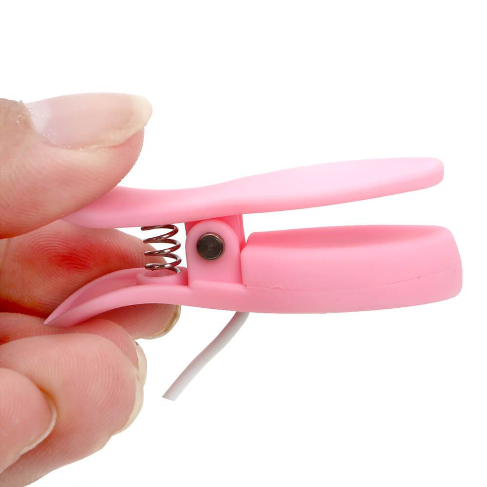 Nipple Vibrator 10 Frequency Nipple Clamps Breast Massage