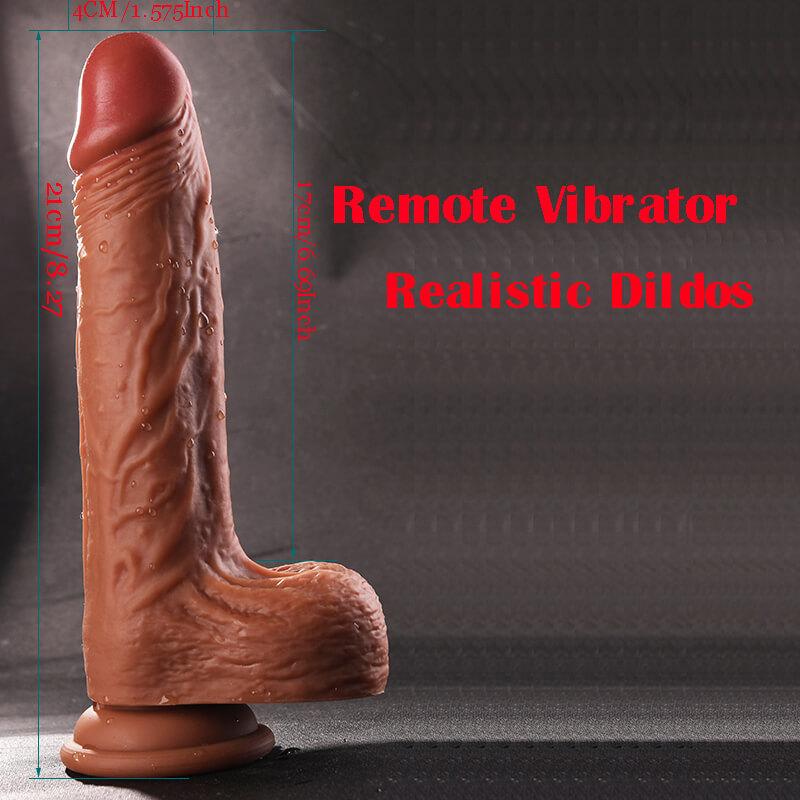 Realistic Remote Vibrator Huge Lifelike Dildos