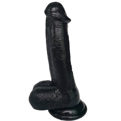 9.25 Inch Realistic Black Dildos / Big Black Dildo / Black Dildo