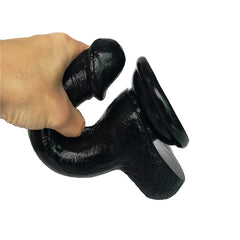 9.25 Inch Realistic Black Dildos / Big Black Dildo / Black Dildo