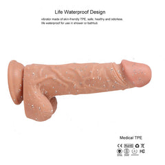 8.3 Inch Remote Wiggling Dildos