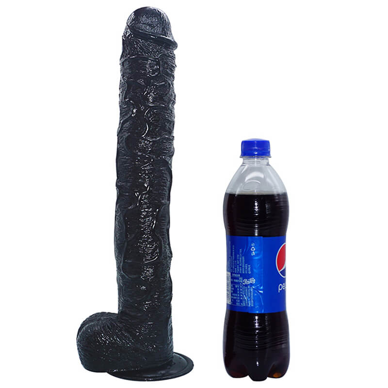 17 inch Long Dildos / Big Black Dildo / Black Dildo