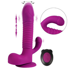 8.3 Inch Purple Rotating Dildos