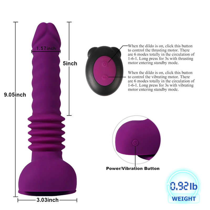 10 Inch Best Purple Dildos