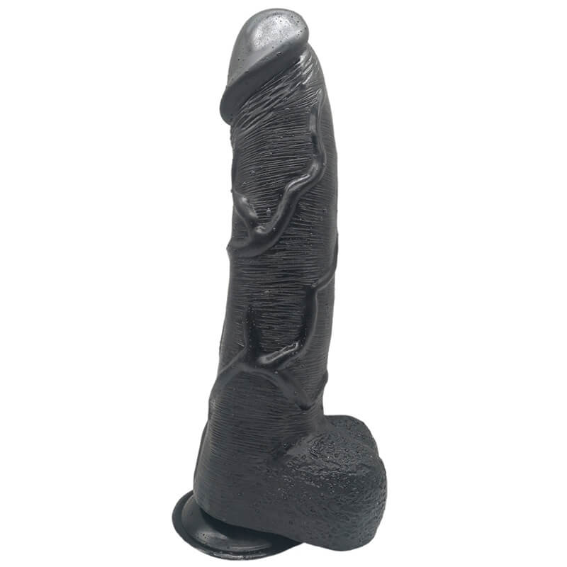 13 Inch Black Dildos for Sale / Big Black Dildo / Black Dildo