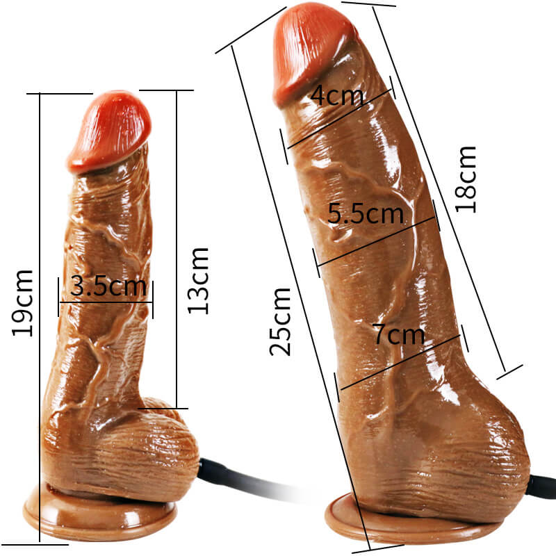 9.8 Inch Huge Inflatable Dildos
