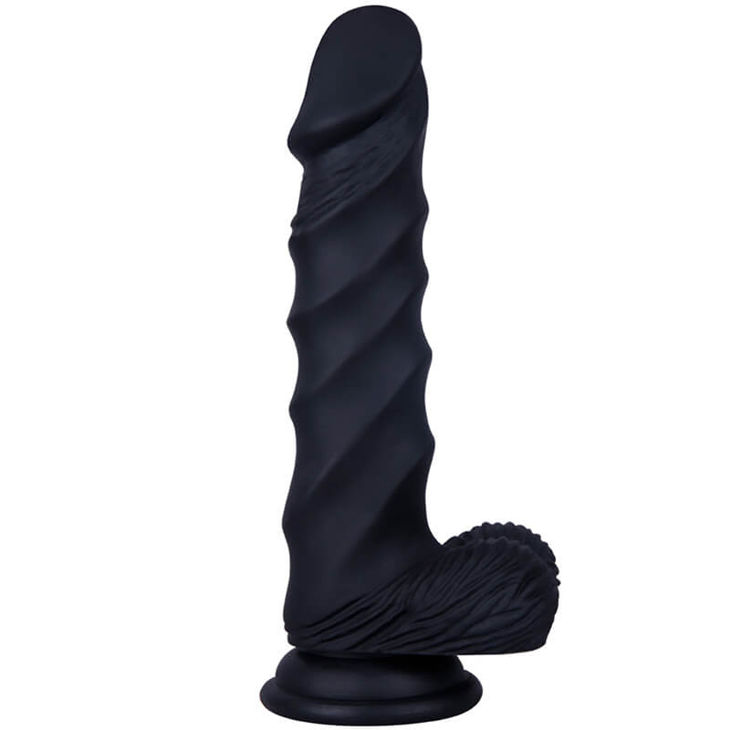 8.3 Inch Black Realistic Dildos / Big Black Dildo / Black Dildo