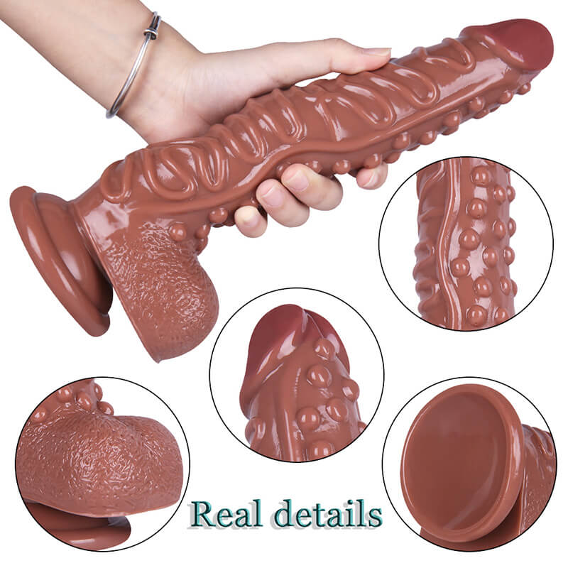 10.63 Inch Best Ribbed Dildos