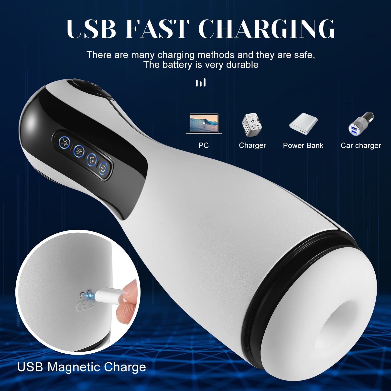 Automatic Male Masturbator Cup Gadgetlly Automatic Male Masturbator Cup Gadgetlly
