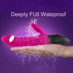 Women Extra Large Auto Pulsating Rabbit Vibrator