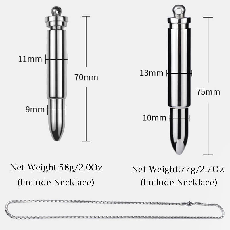 Necklace Metal Mini Bullet Vibrator Gadgetlly Necklace Metal Mini Bullet Vibrator Gadgetlly