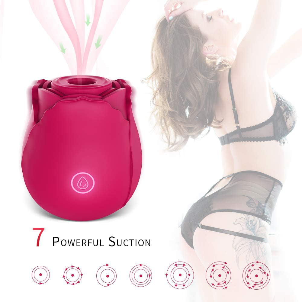 Adorime Rose Sucking Vibrator Gadgetlly Adorime Rose Sucking Vibrator Gadgetlly