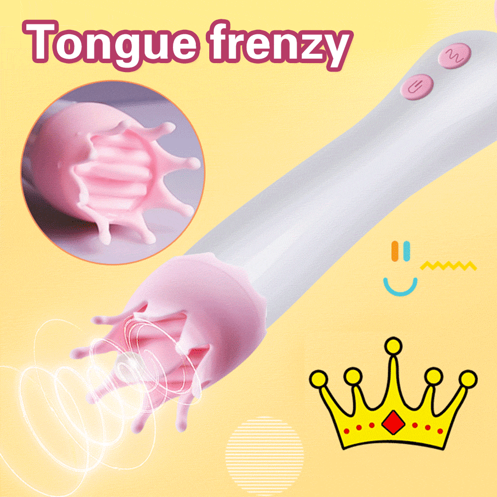 Vagina AV Stick Vibrator Clitoris Tongue
