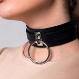 New PU Leather Collar Wide Neck Strap
