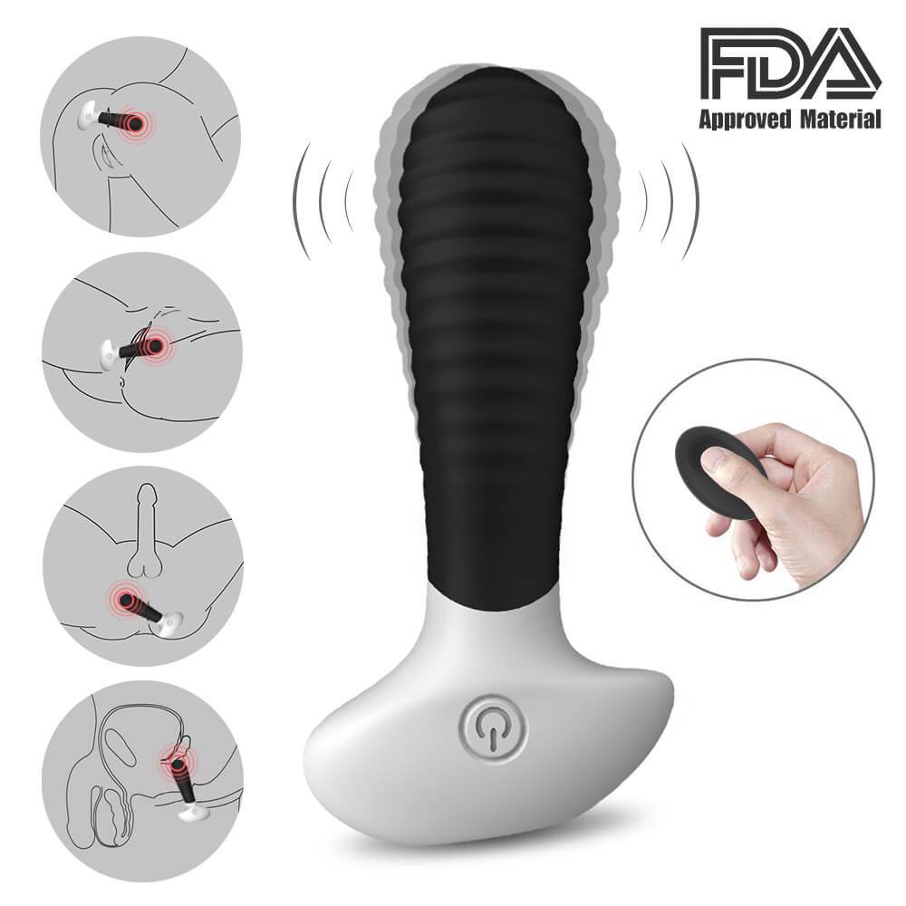 S-Hande Screw Threads Prostate Massager